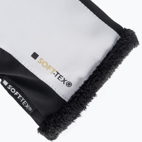 Rękawice narciarskie damskie LEKI Snowfox 3D Lady Mitt white/gold