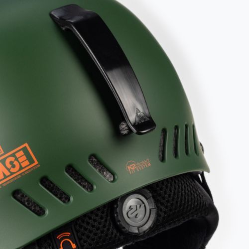 Kask narciarski K2 Phase Pro forest green