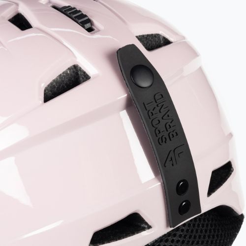 Kask narciarski dziecięcy 4F F017 light pink