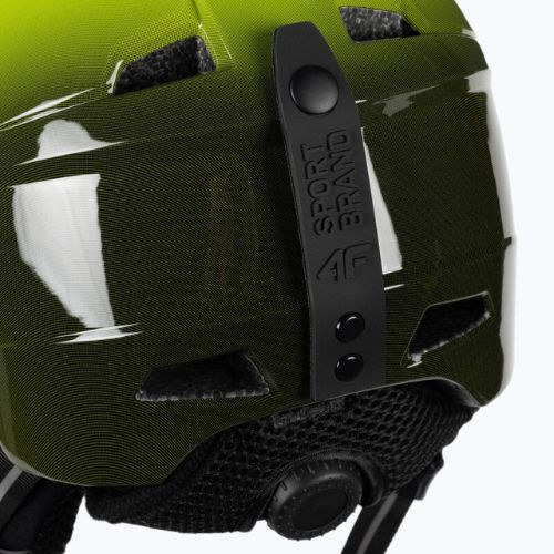 Kask narciarski dziecięcy 4F M016 canary green