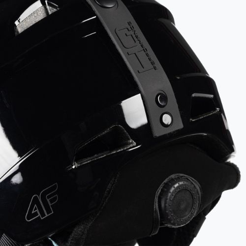Kask narciarski 4F KSD001 deep black