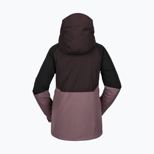 Kurtka snowboardowa damska Volcom Aris Ins Gore black plum