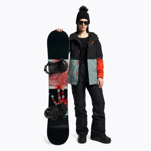 Kurtka snowboardowa damska Volcom Aris Ins Gore green ash