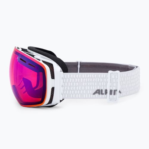Gogle narciarskie Alpina Granby Q-Lite white gloss/blue sph