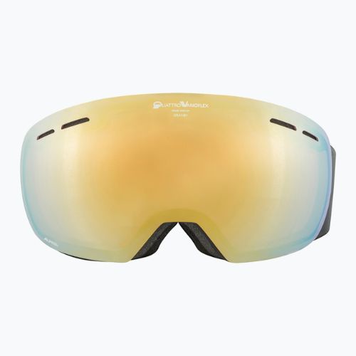 Gogle narciarskie Alpina Granby QV black matt/gold sph