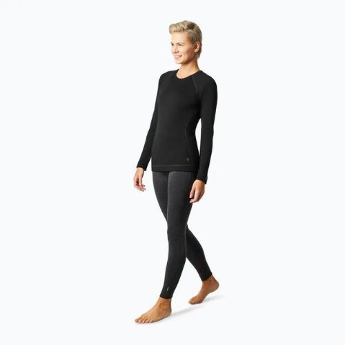 Longsleeve termoaktywny damski Smartwool Merino 250 Baselayer Crew Boxed black