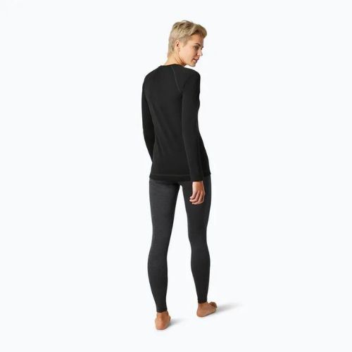 Longsleeve termoaktywny damski Smartwool Merino 250 Baselayer Crew Boxed black