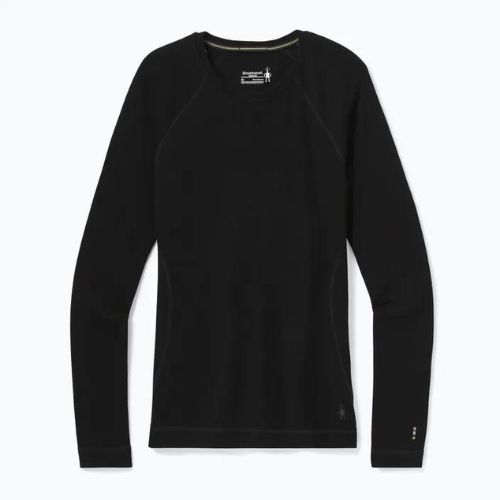 Longsleeve termoaktywny damski Smartwool Merino 250 Baselayer Crew Boxed black