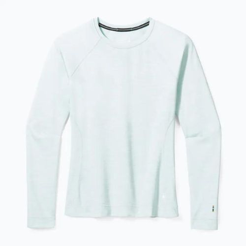 Longsleeve termoaktywny damski Smartwool Merino 250 Baselayer Crew Boxed bleached aqua heather