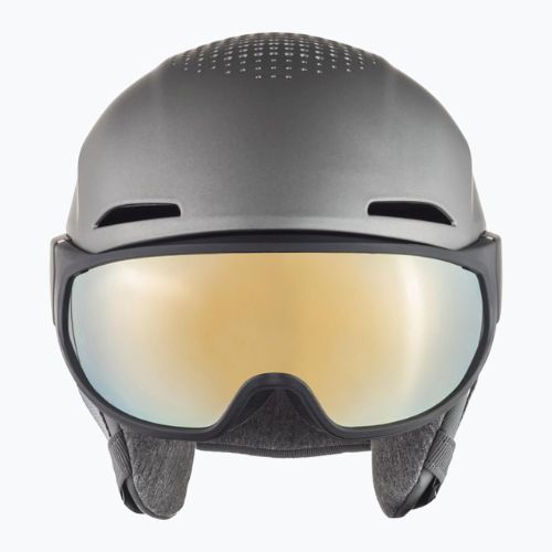 Kask narciarski Alpina Alto QV gunmetal matt