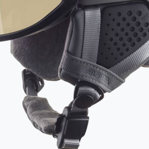 Kask narciarski Alpina Alto QV gunmetal matt