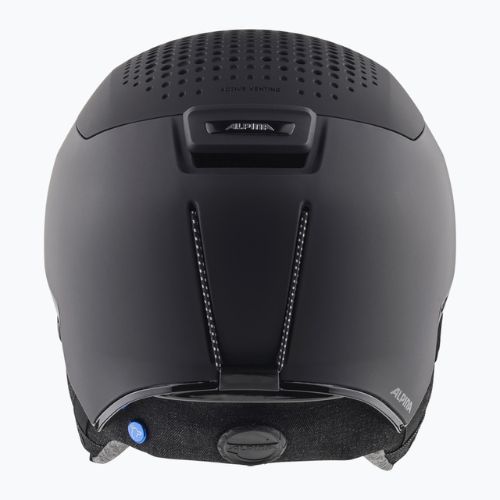 Kask narciarski Alpina Gems black matte