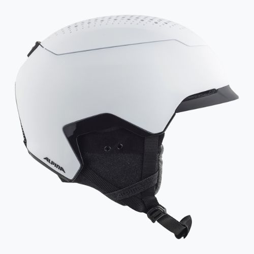 Kask narciarski Alpina Gems white matt