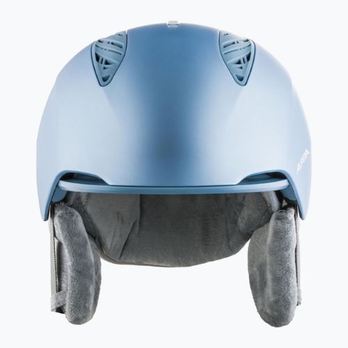 Kask narciarski Alpina Grand skyblue/white matt
