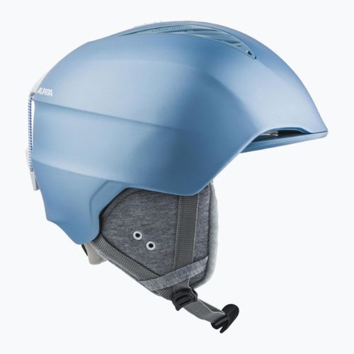 Kask narciarski Alpina Grand skyblue/white matt