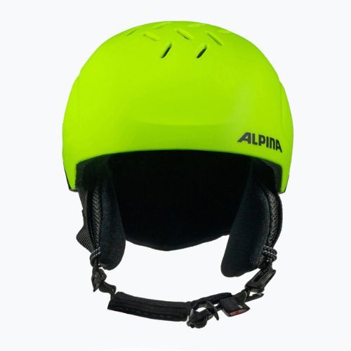 Kask narciarski dziecięcy Alpina Pizi neon/yellow matt