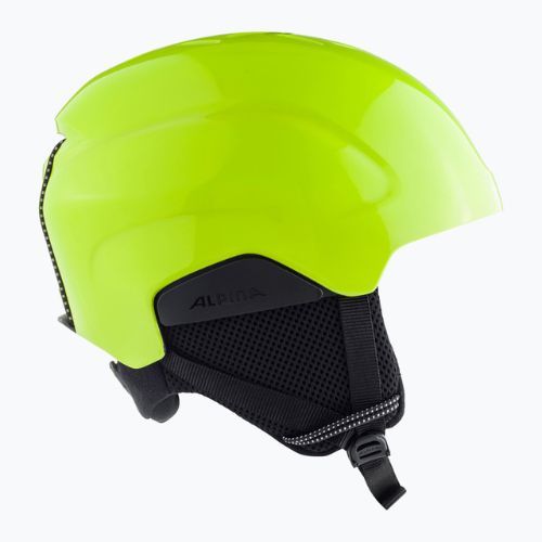 Kask narciarski dziecięcy Alpina Pizi neon/yellow matt