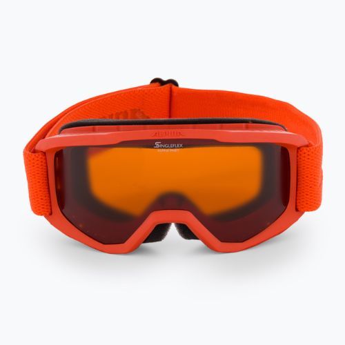 Gogle narciarskie dziecięce Alpina Piney pumpkin matt/ orange