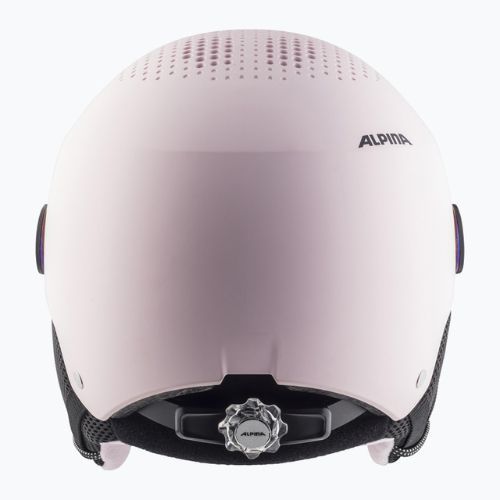 Kask narciarski dziecięcy Alpina Zupo Visor Q-Lite rose matt