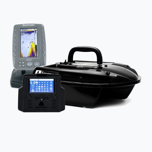 Łódka zanętowa BearCreeks iPilot50 z GPS Autopilot System + Echosonda BC202 czarna IPILOT50.BLACK