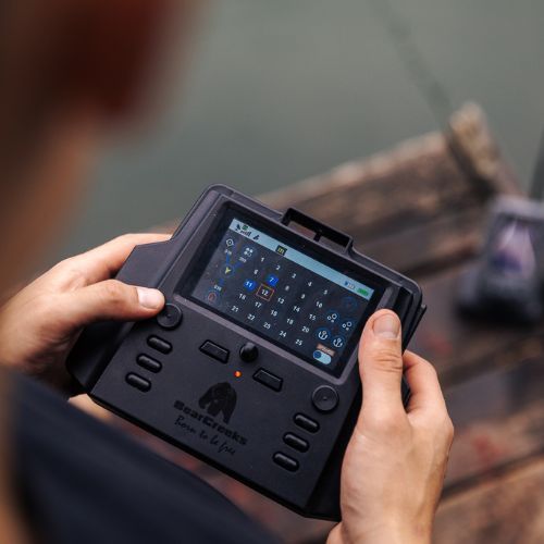 Łódka zanętowa BearCreeks iPilot50 z GPS Autopilot System + Echosonda BC202 czarna IPILOT50.BLACK