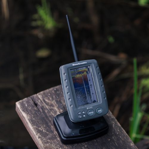Łódka zanętowa BearCreeks iPilot50 z GPS Autopilot System + Echosonda BC202 czarna IPILOT50.BLACK