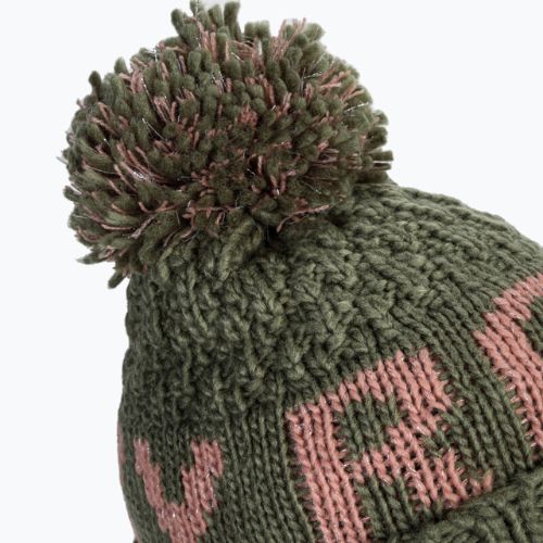 Czapka zimowa dziecięca ROXY Tonic deep lichen green