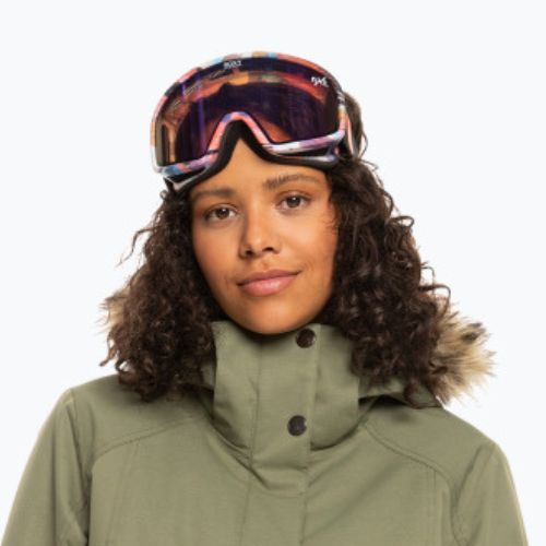 Kurtka snowboardowa damska ROXY Meade deep lichen green