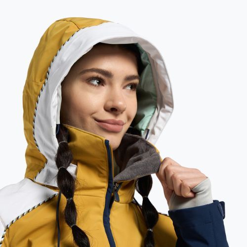 Kurtka snowboardowa damska ROXY Peak Chic Softshell honey