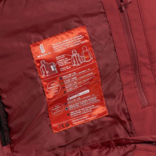 Kurtka snowboardowa damska ROXY Stated Warmlink brick red