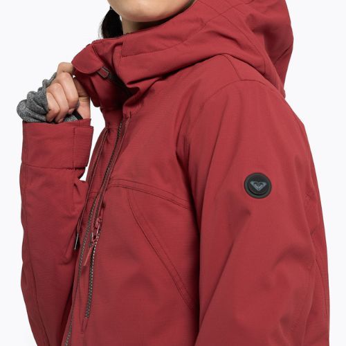 Kurtka snowboardowa damska ROXY Stated Warmlink brick red
