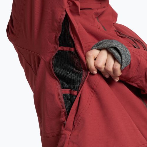 Kurtka snowboardowa damska ROXY Stated Warmlink brick red