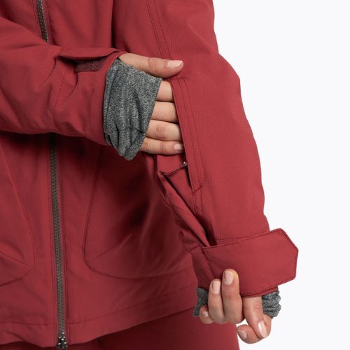 Kurtka snowboardowa damska ROXY Stated Warmlink brick red