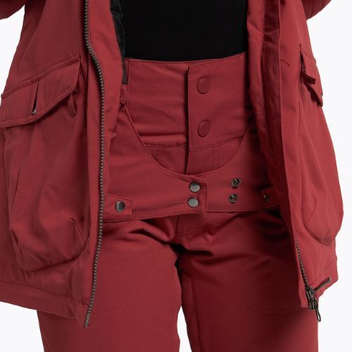 Kurtka snowboardowa damska ROXY Stated Warmlink brick red