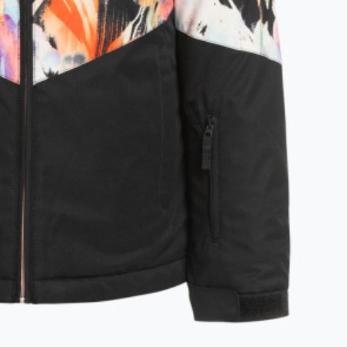Kurtka snowboardowa dziecięca ROXY Whist true black tenderness