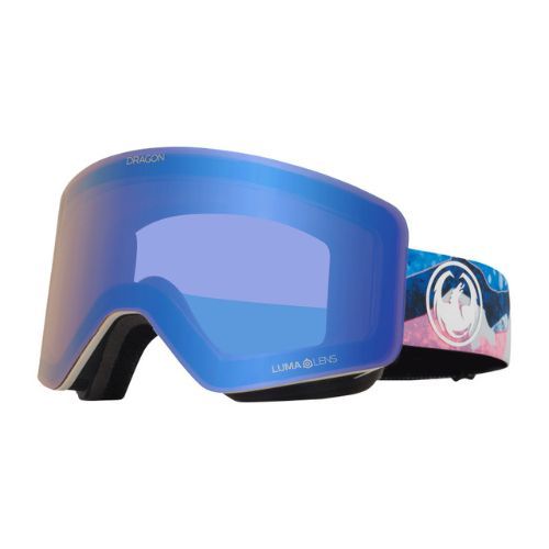 Gogle narciarskie DRAGON R1 OTG mountain bliss/lumalens flash blue/lumalens dark smoke DRG110/6331429