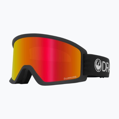 Gogle narciarskie DRAGON DX3 OTG black/lumalens red ion