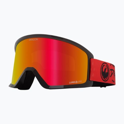 Gogle narciarskie DRAGON DX3 OTG tag/lumalens red ion