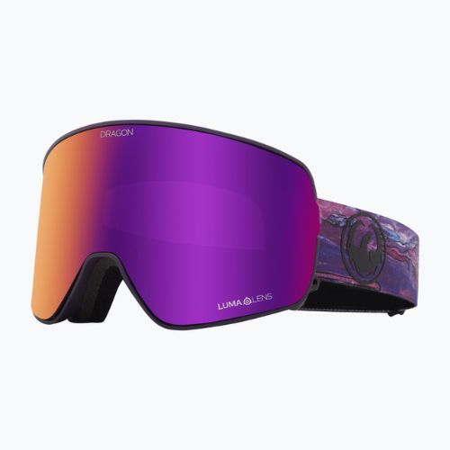 Gogle narciarskie DRAGON NFX2 chris benchetler/lumalens purple ion/lumalens amber 40458/6030505