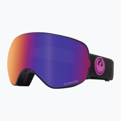 Gogle narciarskie DRAGON X2S split/lumalens purple ion/lumalens amber 30786/7230003