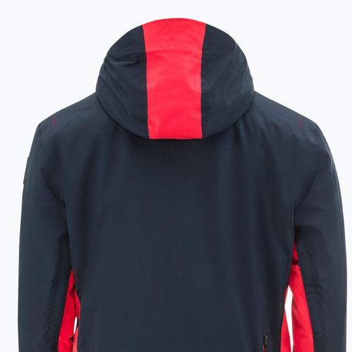 Kurtka narciarska męska HEAD Supershape ski print m/red