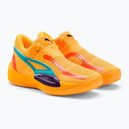 Buty do koszykówki męskie PUMA Rise Nitro sun stream/blue atoll