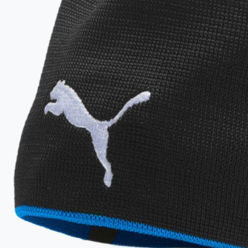 Czapka zimowa PUMA Liga Reversible Beanie electric blue lemonade/puma black