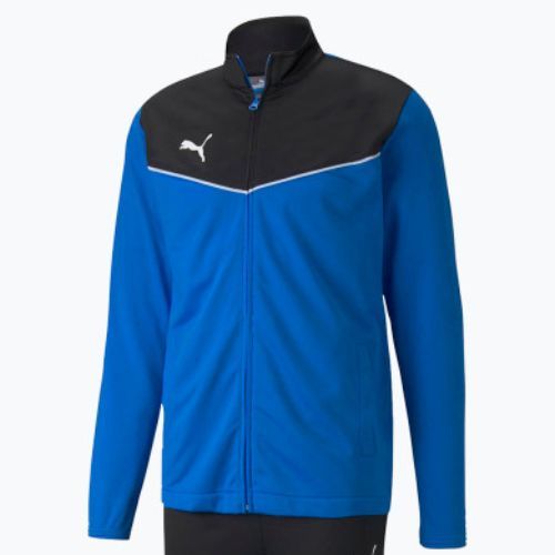 Dres męski PUMA Individualrise Tracksuit blue/lemonade/puma black