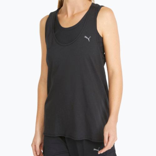 Tank top damski PUMA Studio Foundation Relax Tank Top puma black