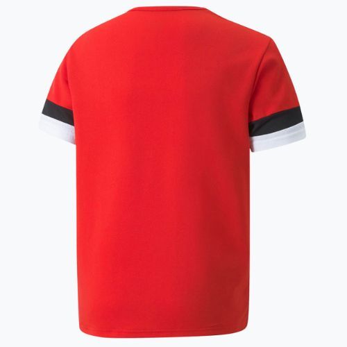 Koszulka dziecięca PUMA Teamrise puma red/puma black/puma white