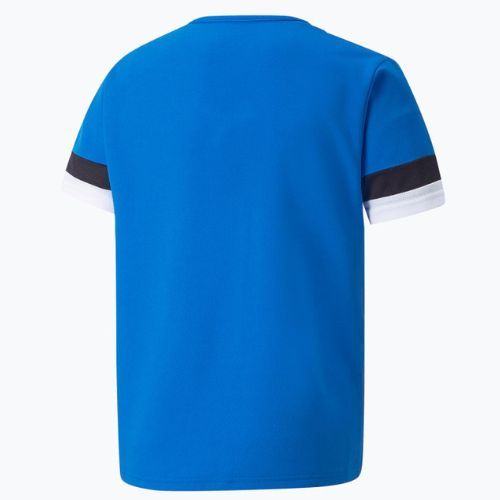 Koszulka dziecięca PUMA Teamrise electric blue/puma black/puma white
