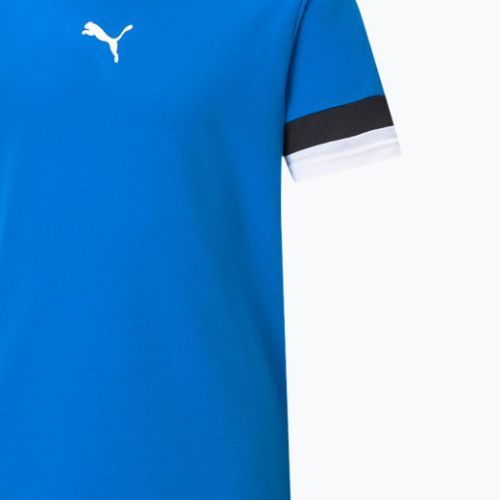 Koszulka dziecięca PUMA Teamrise electric blue/puma black/puma white