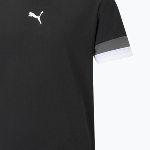 Koszulka dziecięca PUMA Teamrise puma black/smoked pearl/puma white