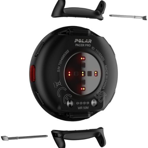 Zegarek Polar Pacer PRO szary PACER PRO GRY/BLK